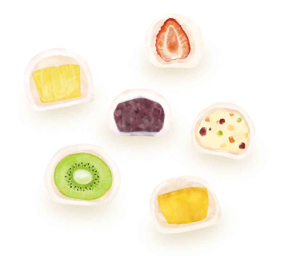 おふく大福の大福たち